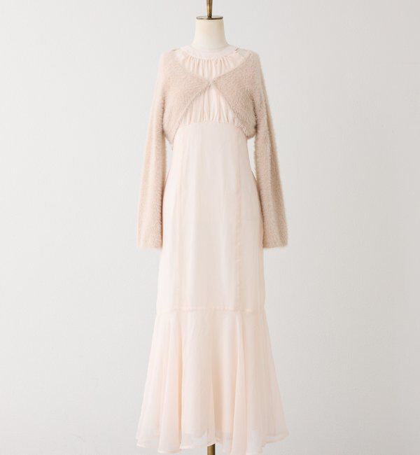  「【ボレロセット】アメスリロングワンピース」|ワンピース|