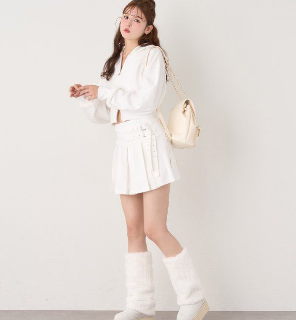  「セットアップ対応／ビジューパーカー」|プルオーバー|