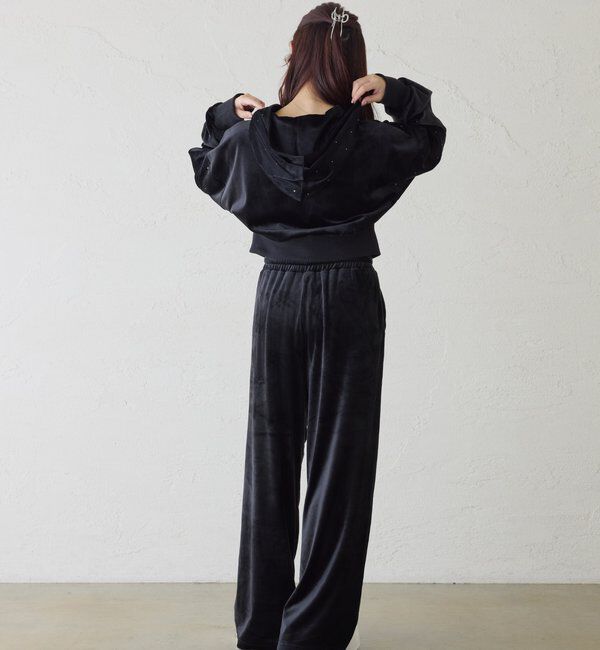  「セットアップ対応／ビジューパーカー」|プルオーバー|