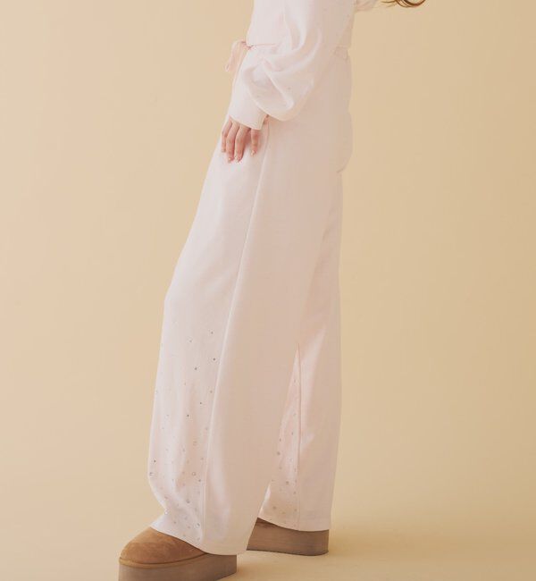  「セットアップ対応／ビジューパーカー」|プルオーバー|