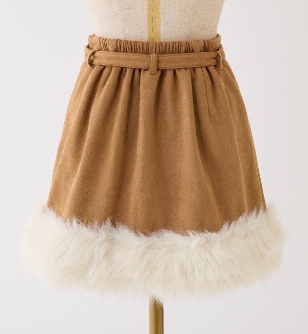 「フェイクムートンミニスカート」|スカート|