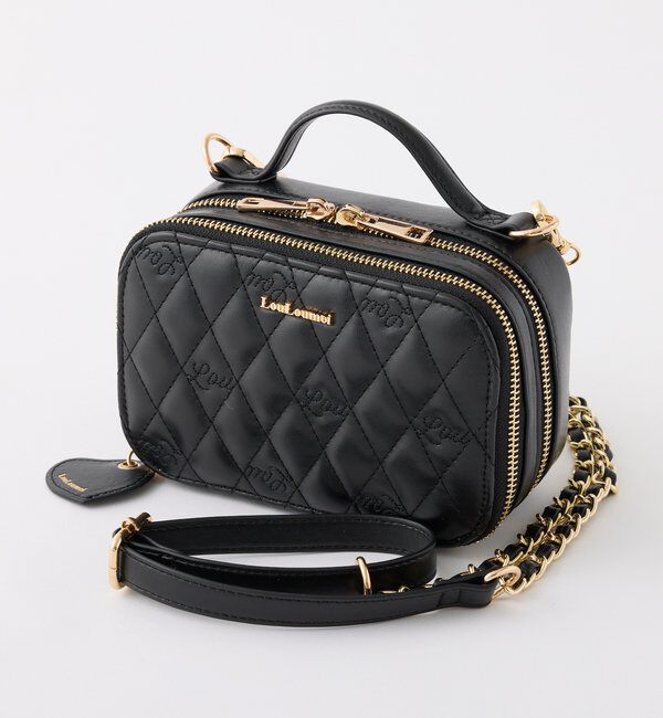  「【LouLoumei】アクスタケース内蔵スクエアショルダーバッグ」|ショルダー・メッセンジャー|ブラック