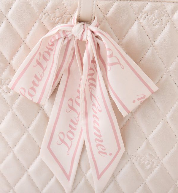  「【LouLoumei】スカーフ付きキャリーオントート/自立可能」|トートバッグ|