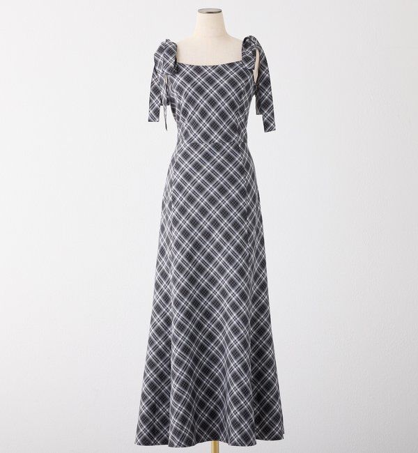  「【新色追加】着痩せ効果抜群/マイナス5キロ見えキャミワンピ」|ワンピース|