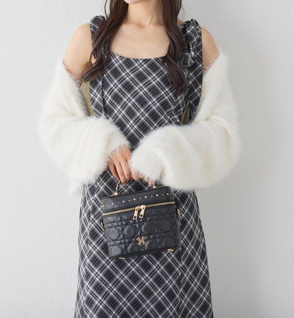  「【新色追加】着痩せ効果抜群/マイナス5キロ見えキャミワンピ」|ワンピース|