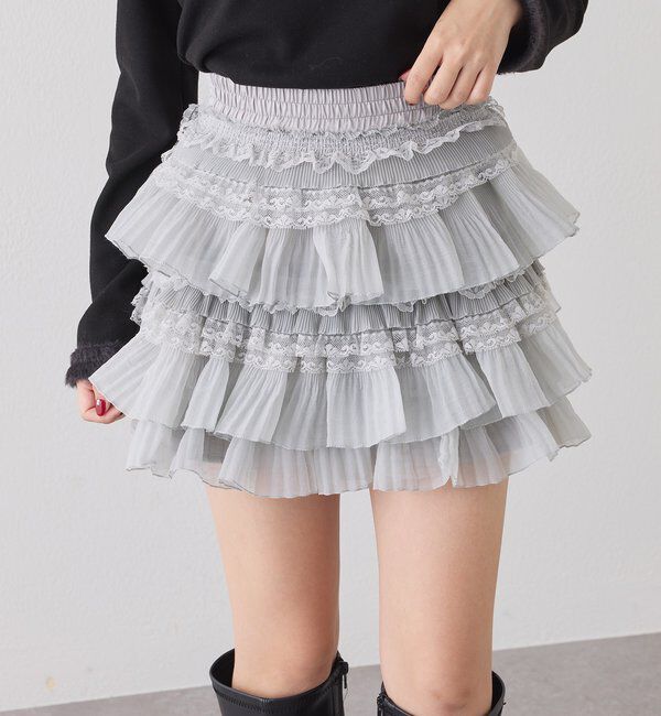  「フリルミニスカート」|スカート|