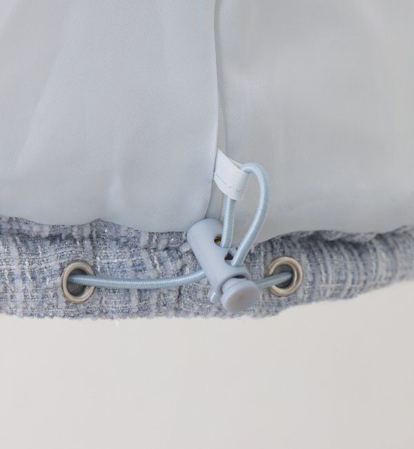  「ベルト付きフェイクファーフードフェイクダウン」|その他|