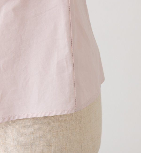  「【リボン取り外し可能】フロントギャザーボウタイシャツ」|シャツ・ブラウス|