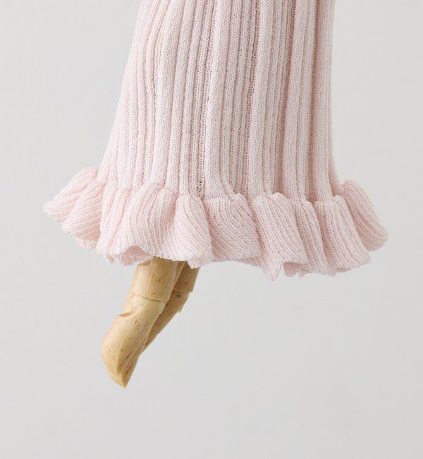  「レース付きリブカーディガン」|ニット・セーター|