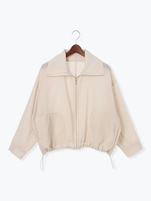 Te chichi「シアースタンドカラーブルゾン」|ブルゾン・スタジャン|