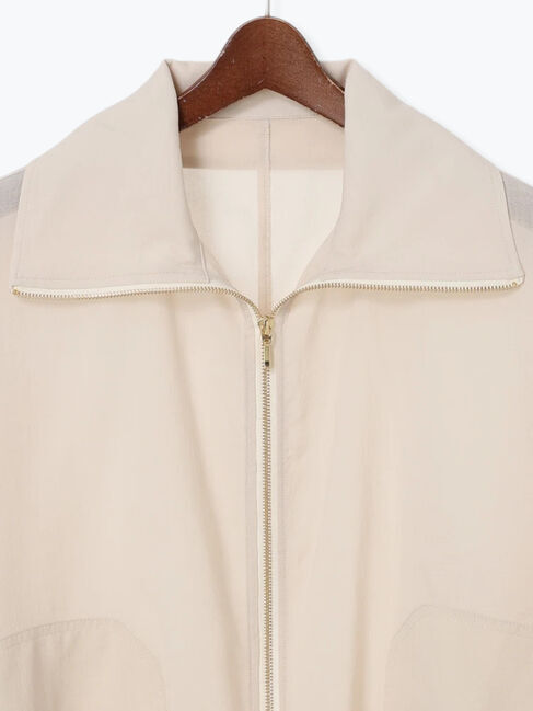 Te chichi「シアースタンドカラーブルゾン」|ブルゾン・スタジャン|