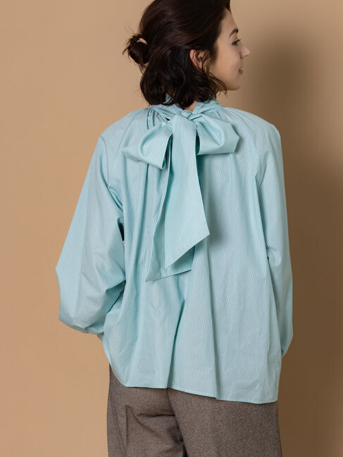 Te chichi「ビッグリボン2WAYブラウス《2025winter catalog item》」|シャツ・ブラウス|ミント