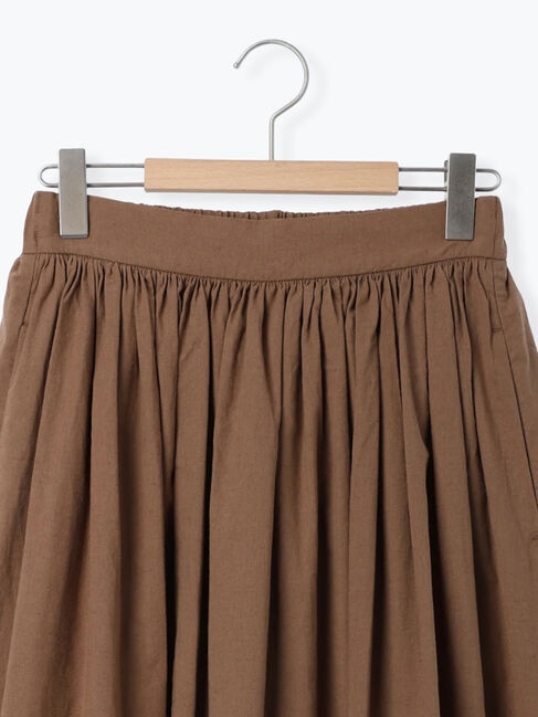 Samansa Mos2「【ゆべし&times;Samansa Mos2】裾フリルギャザースカート」|スカート|