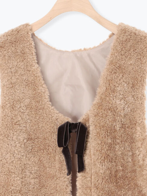 Samansa Mos2「前後2WAYボアベスト」|ダウンベスト・ベスト|