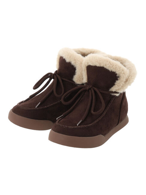 Samansa Mos2「ボアスニーカーブーツ」|ショートブーツ|