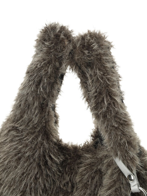 Samansa Mos2 blue「フェイクファーマルシェバッグ」|その他|