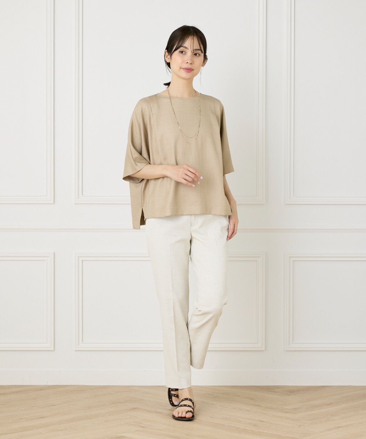 7-IDconcept.「ドルマンタックブラウス」|シャツ・ブラウス|