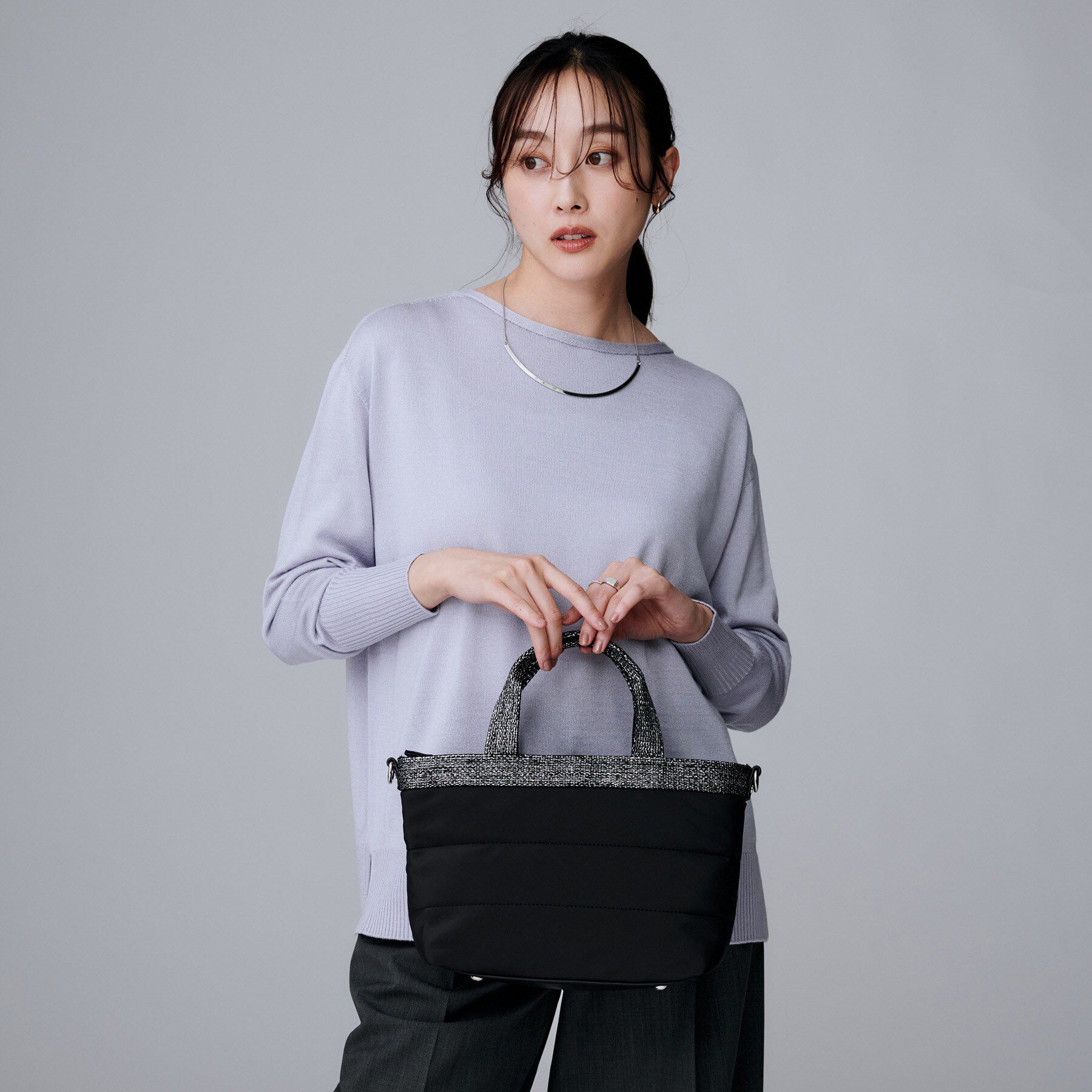 UNTITLED「2Wayパデットトート」|トートバッグ|