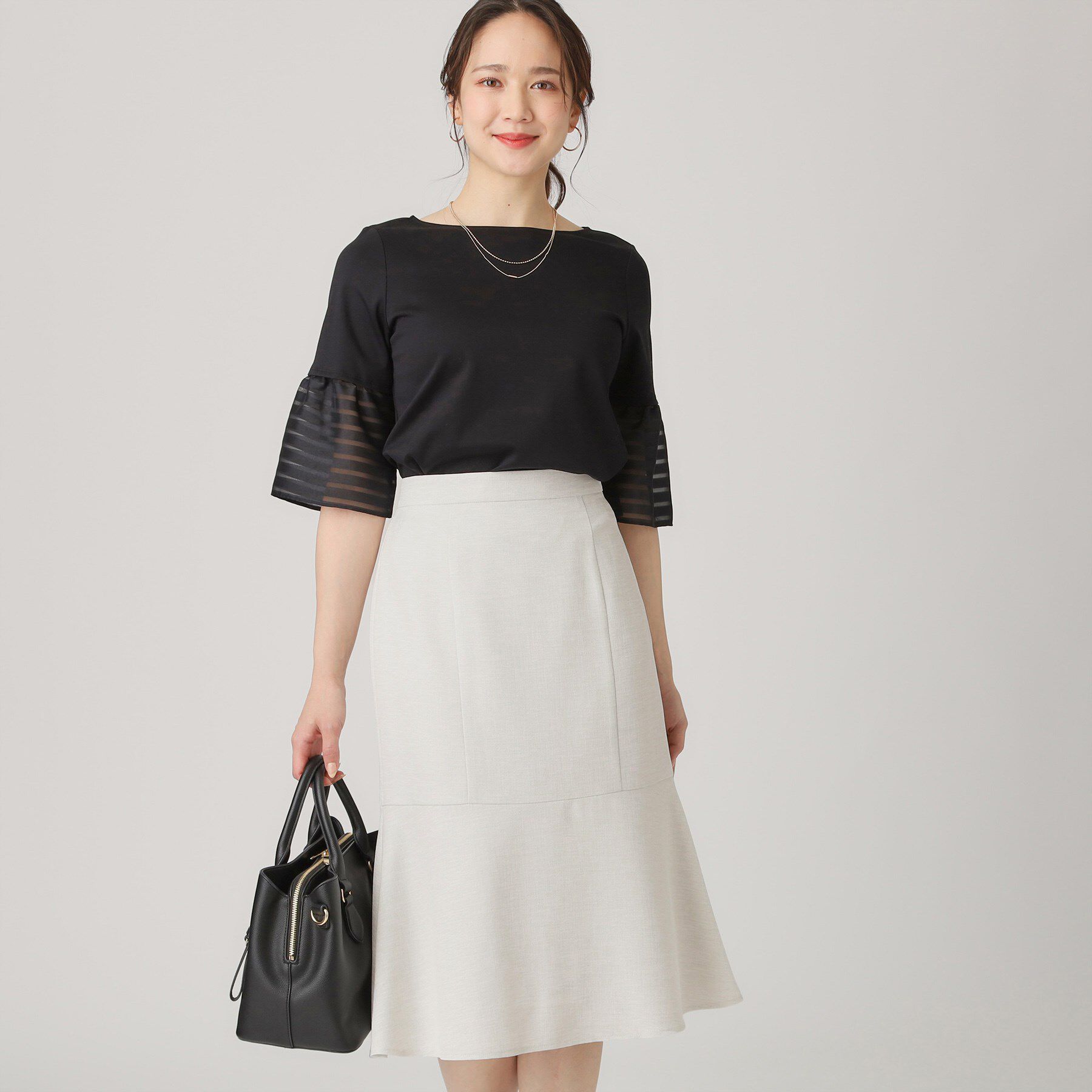 COUP DE CHANCE「【洗える／日本製】マーメイド風スカート」|スカート|