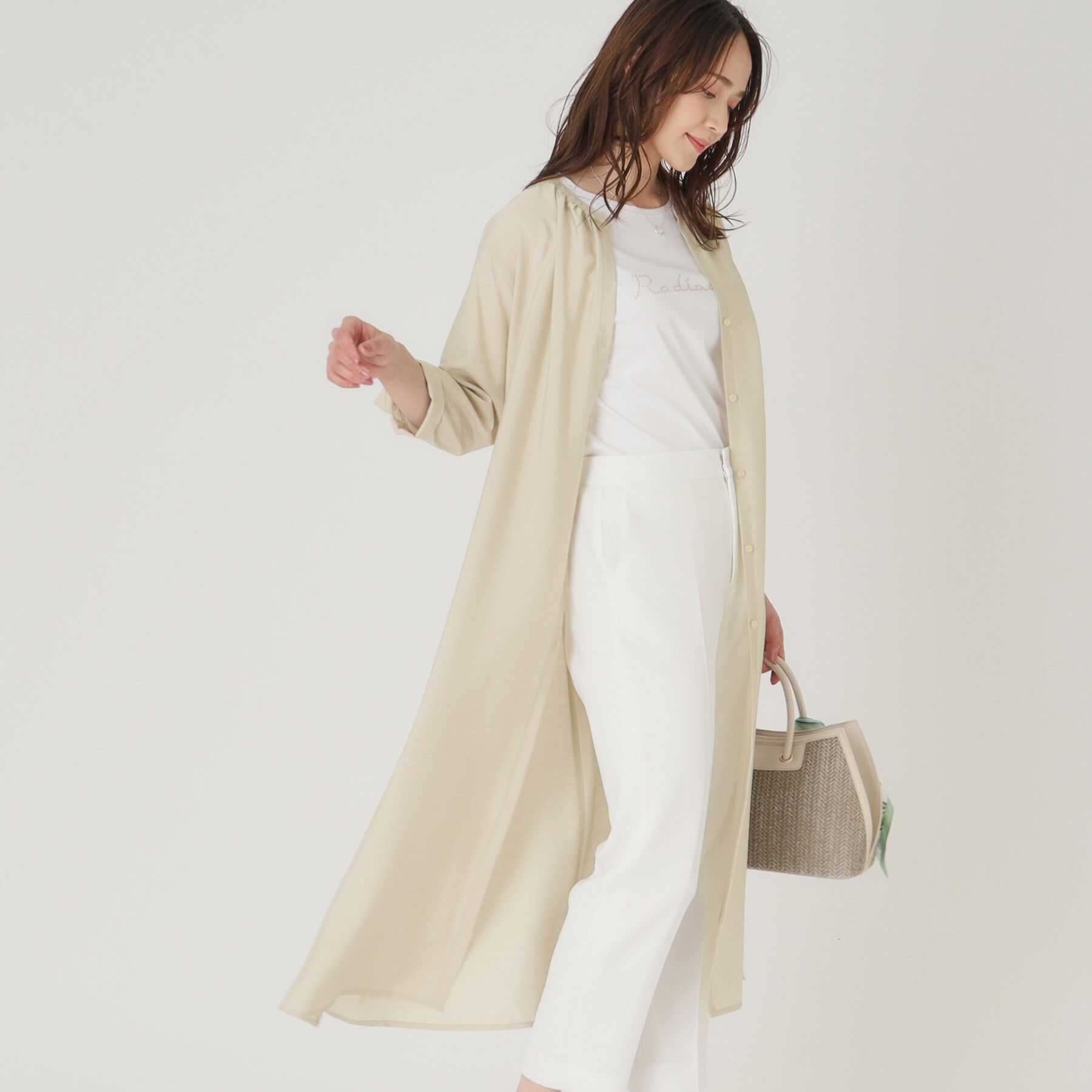 COUP DE CHANCE「【洗える】ロングブラウス」|シャツ・ブラウス|