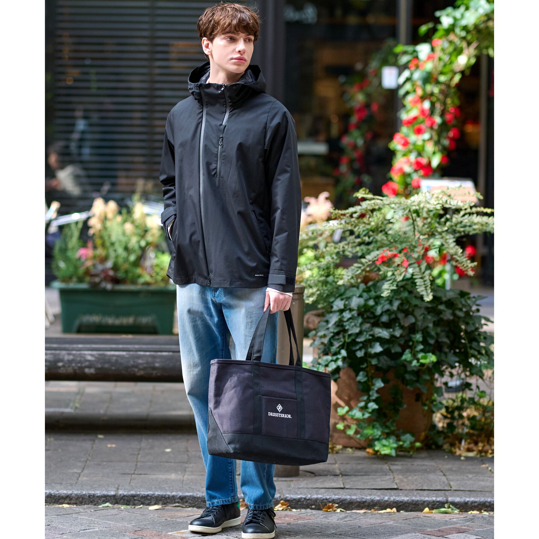 DRESSTERIOR「レインプルーフ シェルパーカ」|ブルゾン・スタジャン|