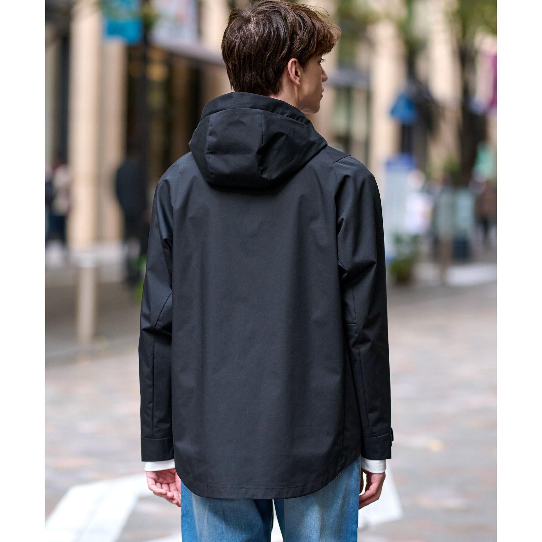 DRESSTERIOR「レインプルーフ シェルパーカ」|ブルゾン・スタジャン|