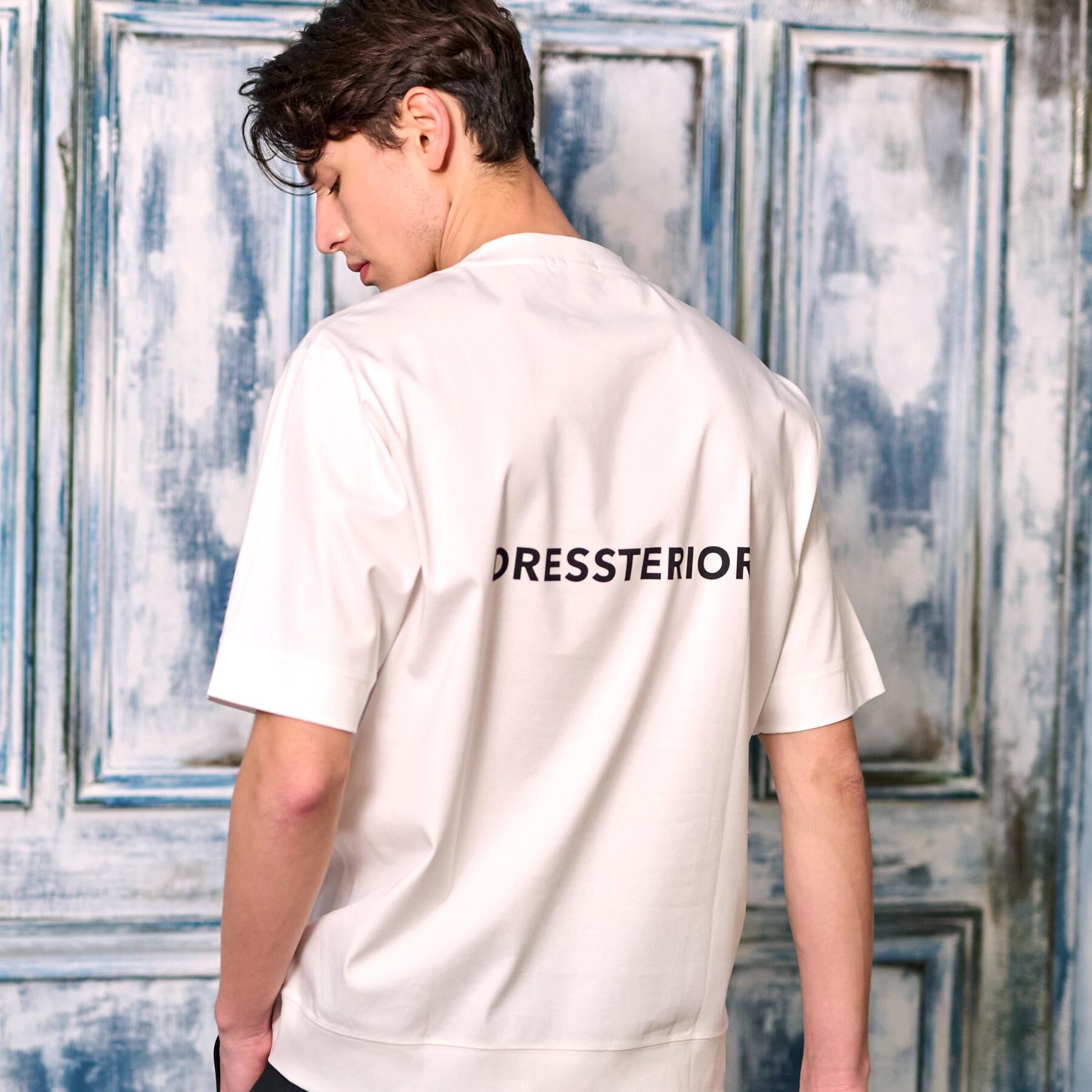 DRESSTERIOR「【接触冷感/抗菌防臭/消臭】ICE CLEAR COTTON オーバーフィットTシャツ」|Tシャツ・カットソー|