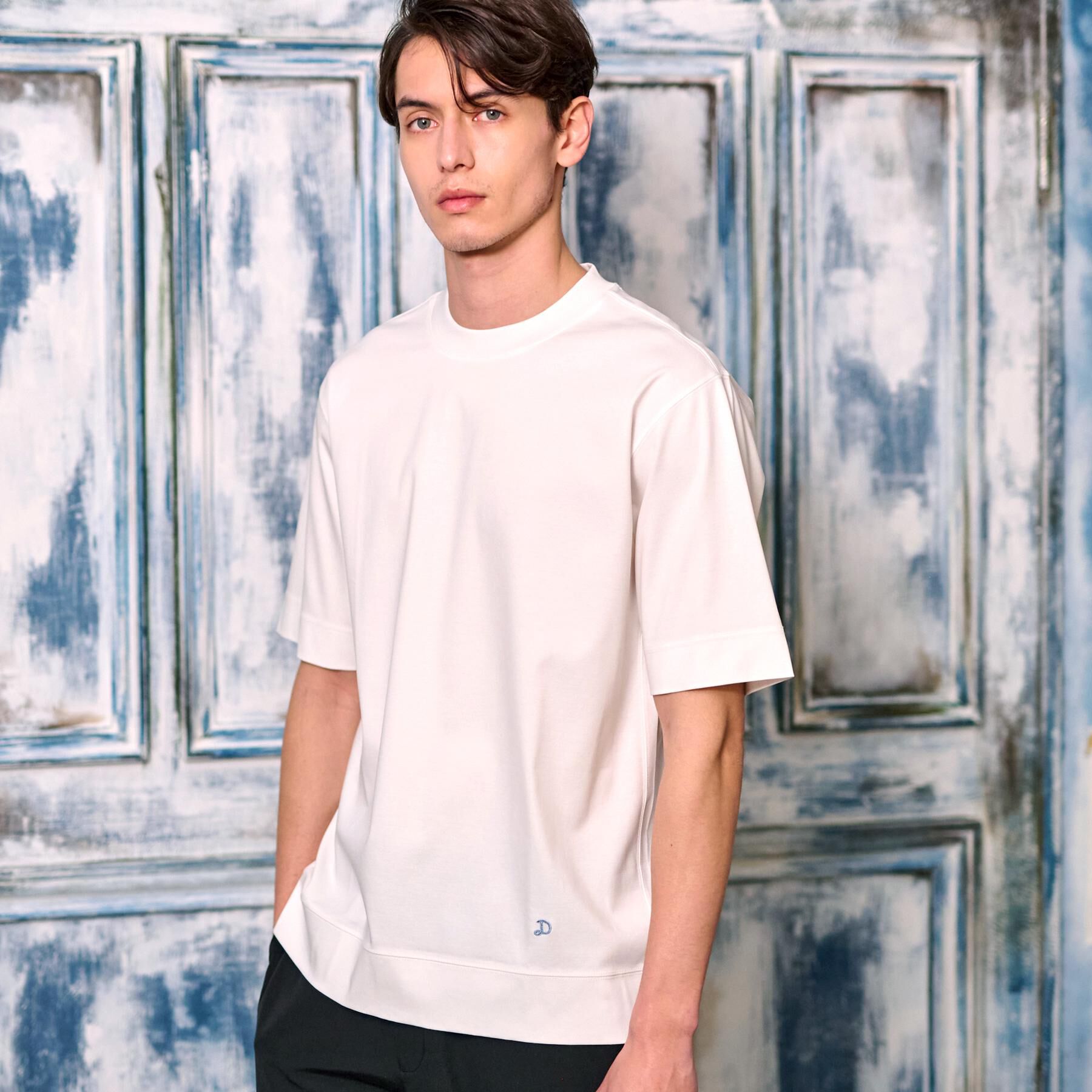 DRESSTERIOR「【接触冷感/抗菌防臭/消臭】ICE CLEAR COTTON オーバーフィットTシャツ」|Tシャツ・カットソー|