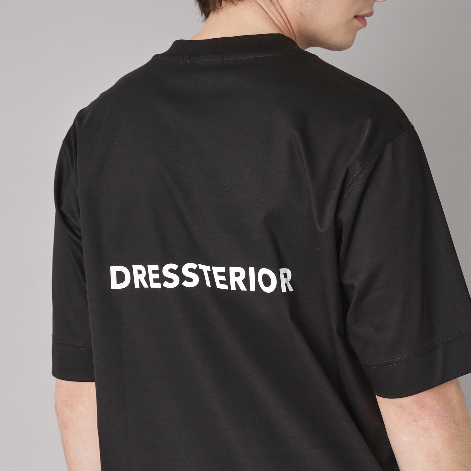 DRESSTERIOR「【接触冷感/抗菌防臭/消臭】ICE CLEAR COTTON オーバーフィットTシャツ」|Tシャツ・カットソー|
