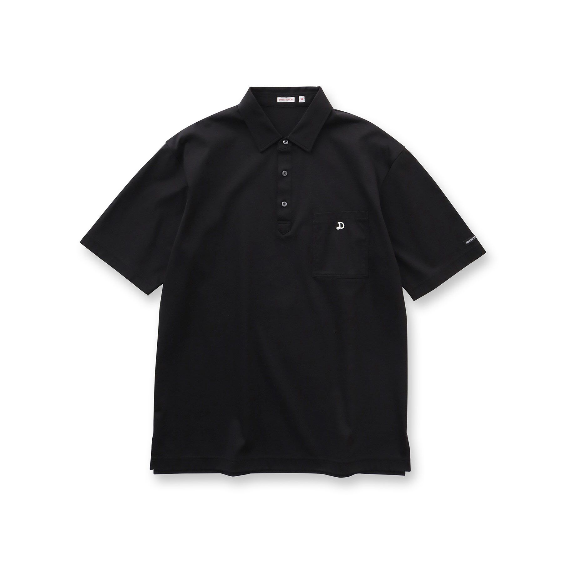 DRESSTERIOR「【接触冷感/抗菌防臭/消臭】ICE CLEAR COTTON オーバーフィットポロシャツ」|ポロシャツ|