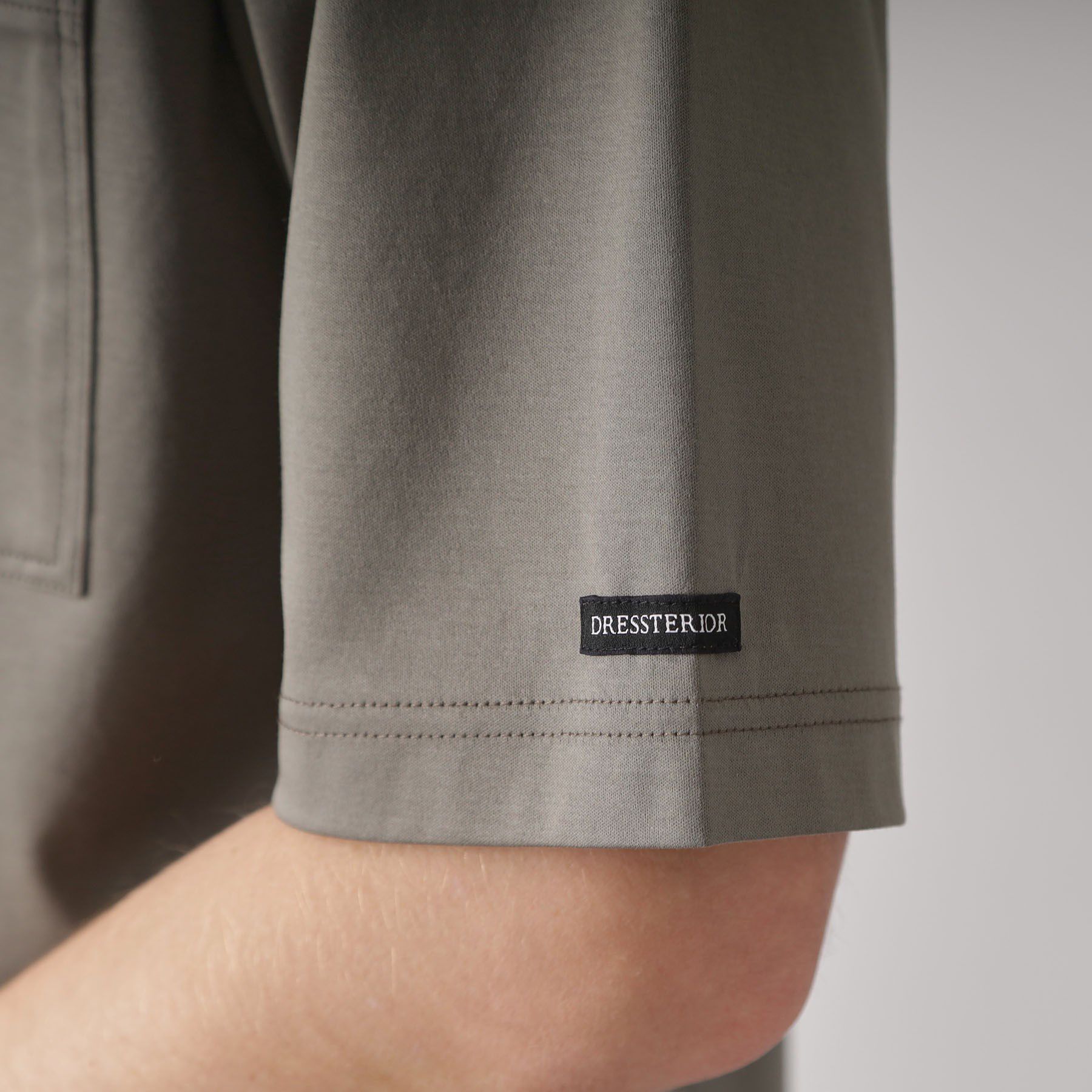 DRESSTERIOR「【接触冷感/抗菌防臭/消臭】ICE CLEAR COTTON オーバーフィットポロシャツ」|ポロシャツ|