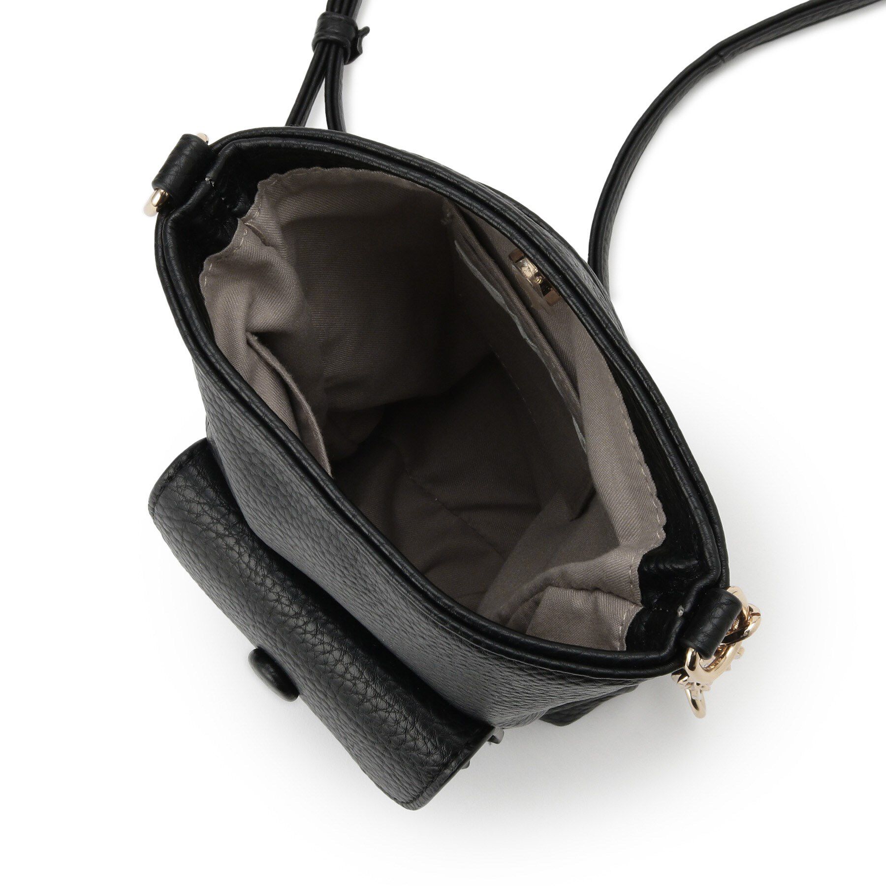 grove「クルミポケットサイドチェーンミニショルダー」|ショルダー・メッセンジャー|