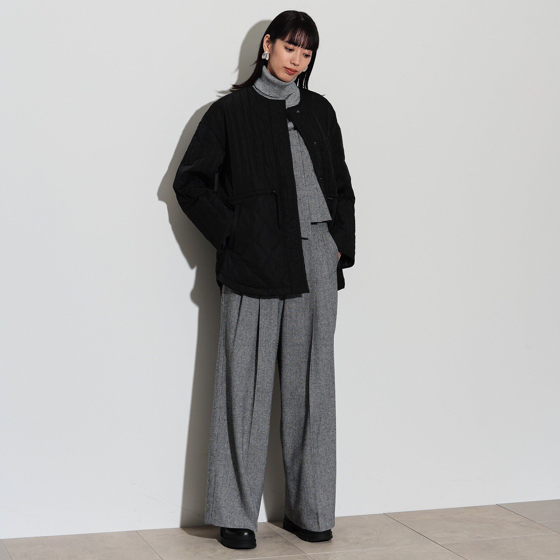 GALLEST「中綿キルティングジャケット」|ダウン|