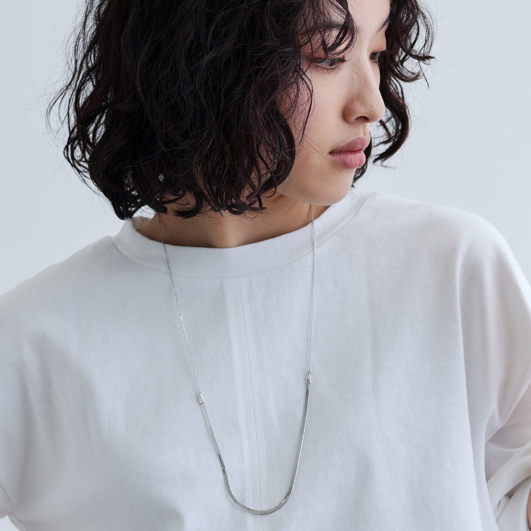 GALLEST「ロングチェーンネックレス」|ネックレス|シルバー(006)