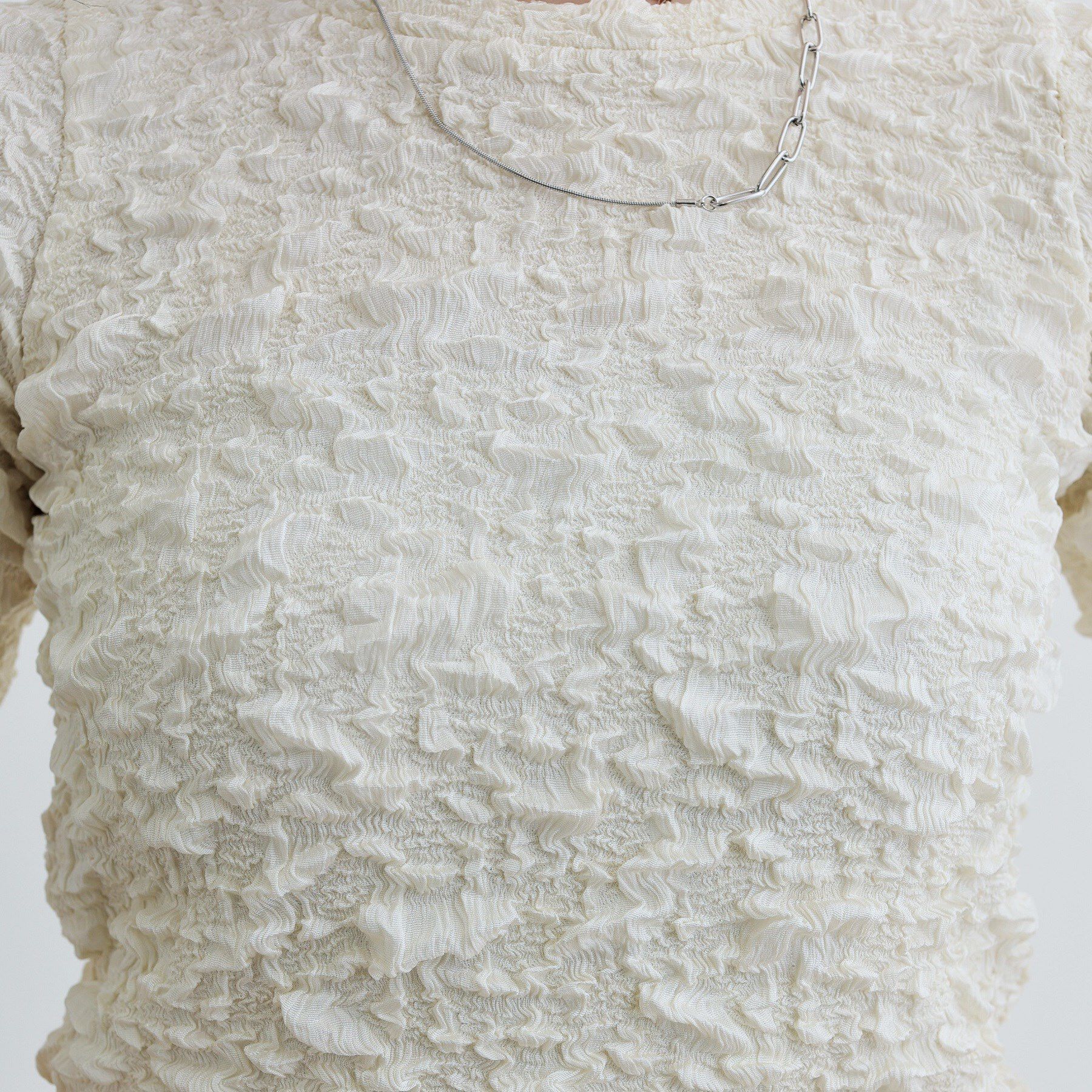 GALLEST「ふくれジャカードトップス」|Tシャツ・カットソー|