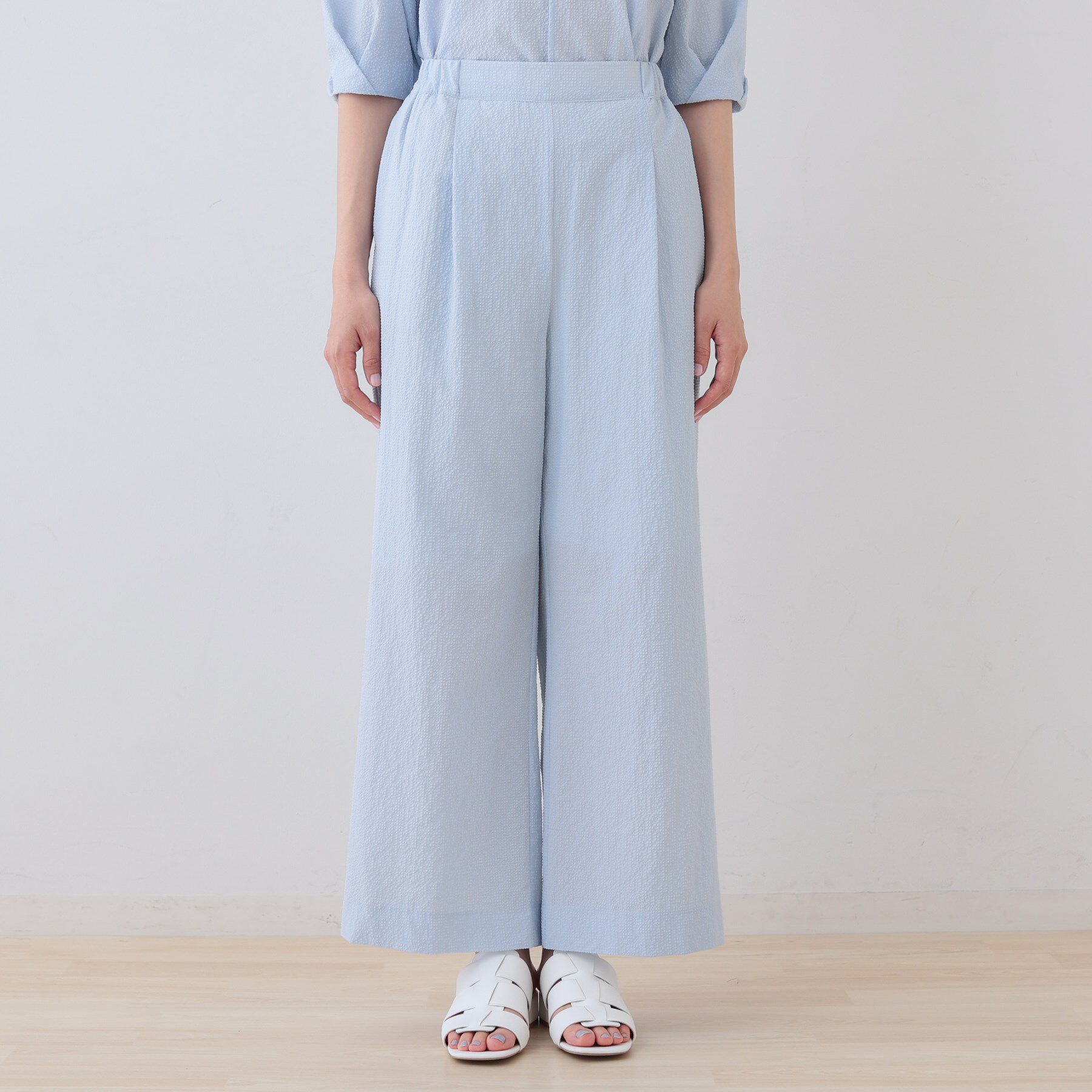 INDIVI「【SETUP可能／涼しい】リラックスパンツ」|その他|