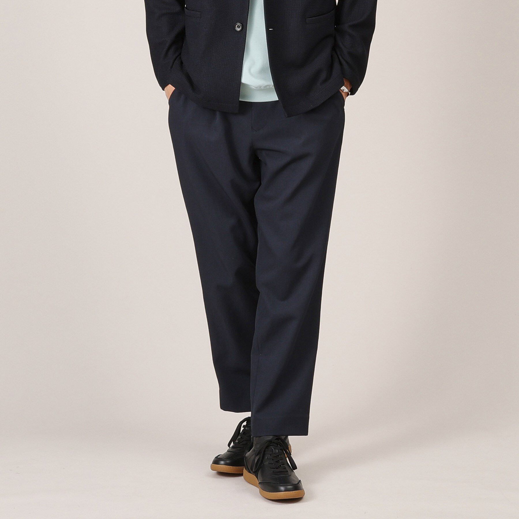 TAKEO KIKUCHI「【多機能】リネンライクカルゼ イージーパンツ」|その他|