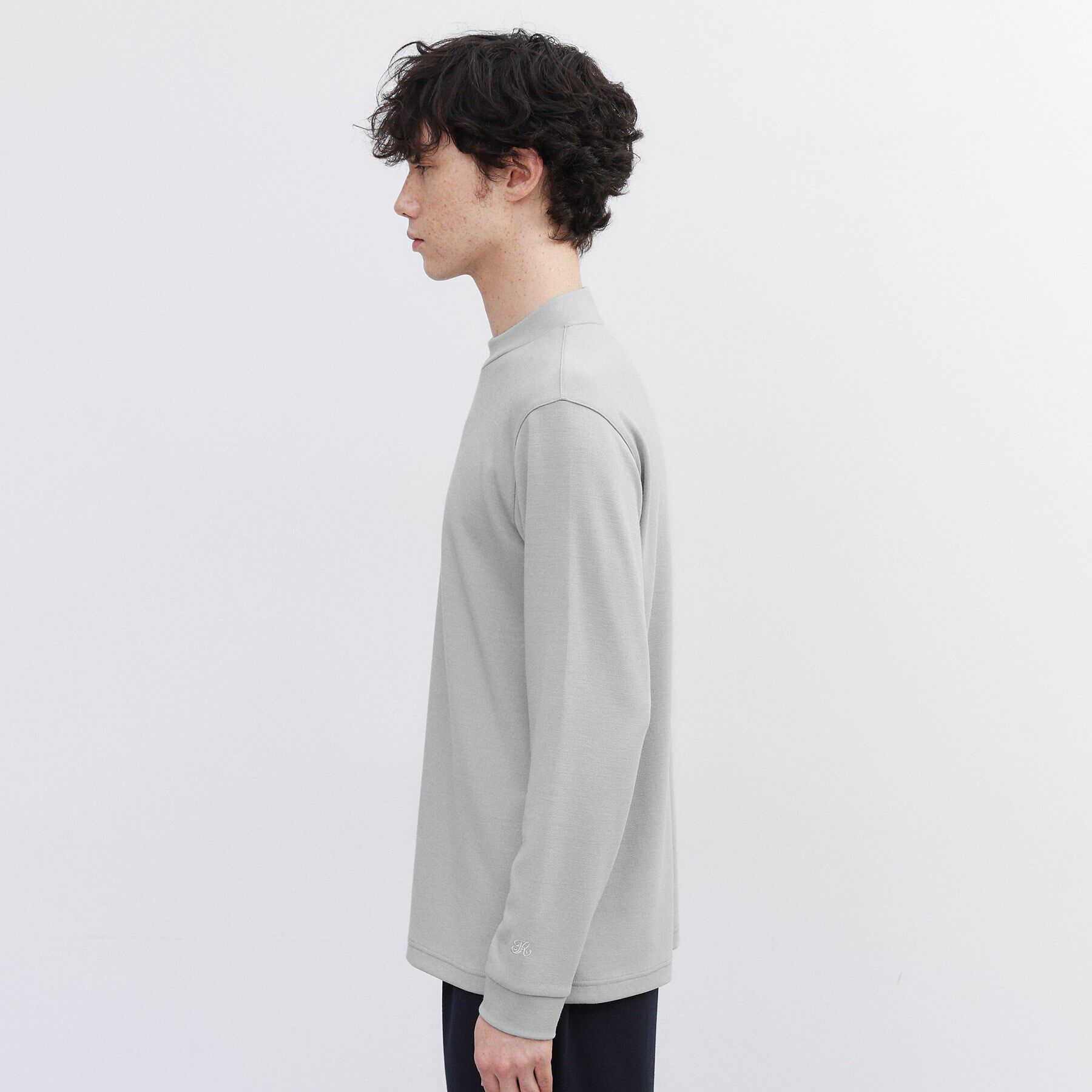 TAKEO KIKUCHI「ウール混 モックネック プルオーバー」|Tシャツ・カットソー|