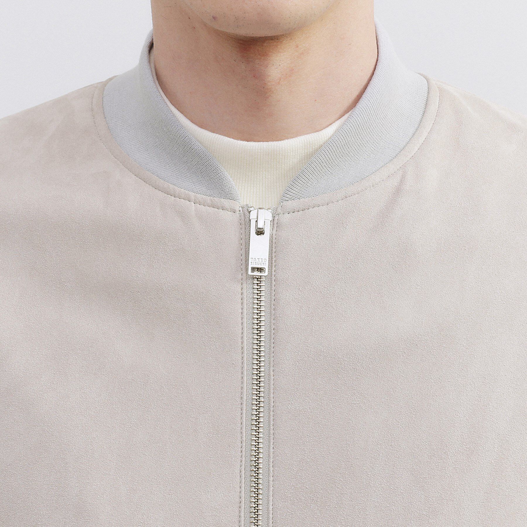 TAKEO KIKUCHI「アマレッタ（R）スウェード MA－1 ブルゾン」|ブルゾン・スタジャン|