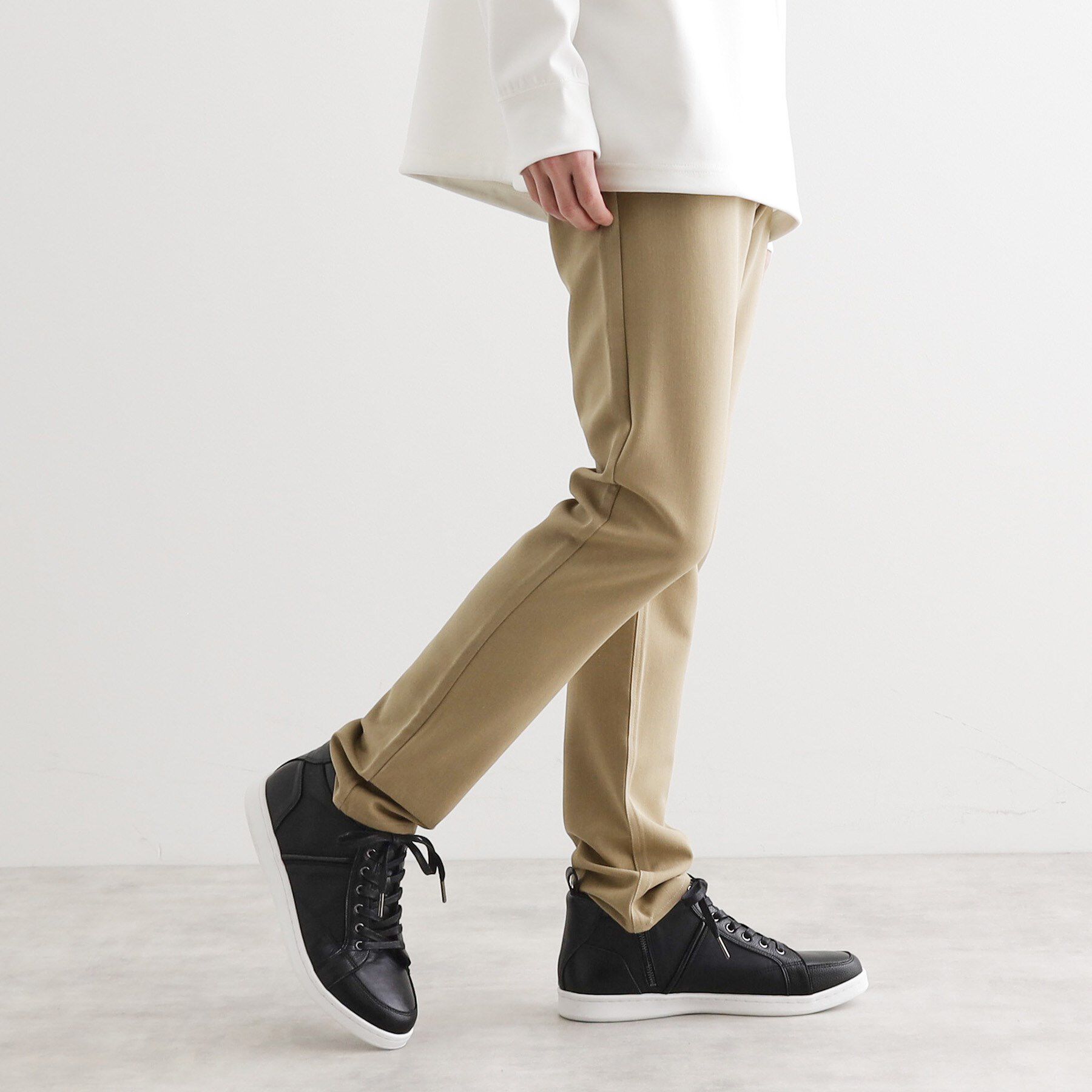 tk.TAKEO KIKUCHI「【WEB限定】スーパーストレッチスキニーパンツ/オールシーズン」|その他|ベージュ(052)