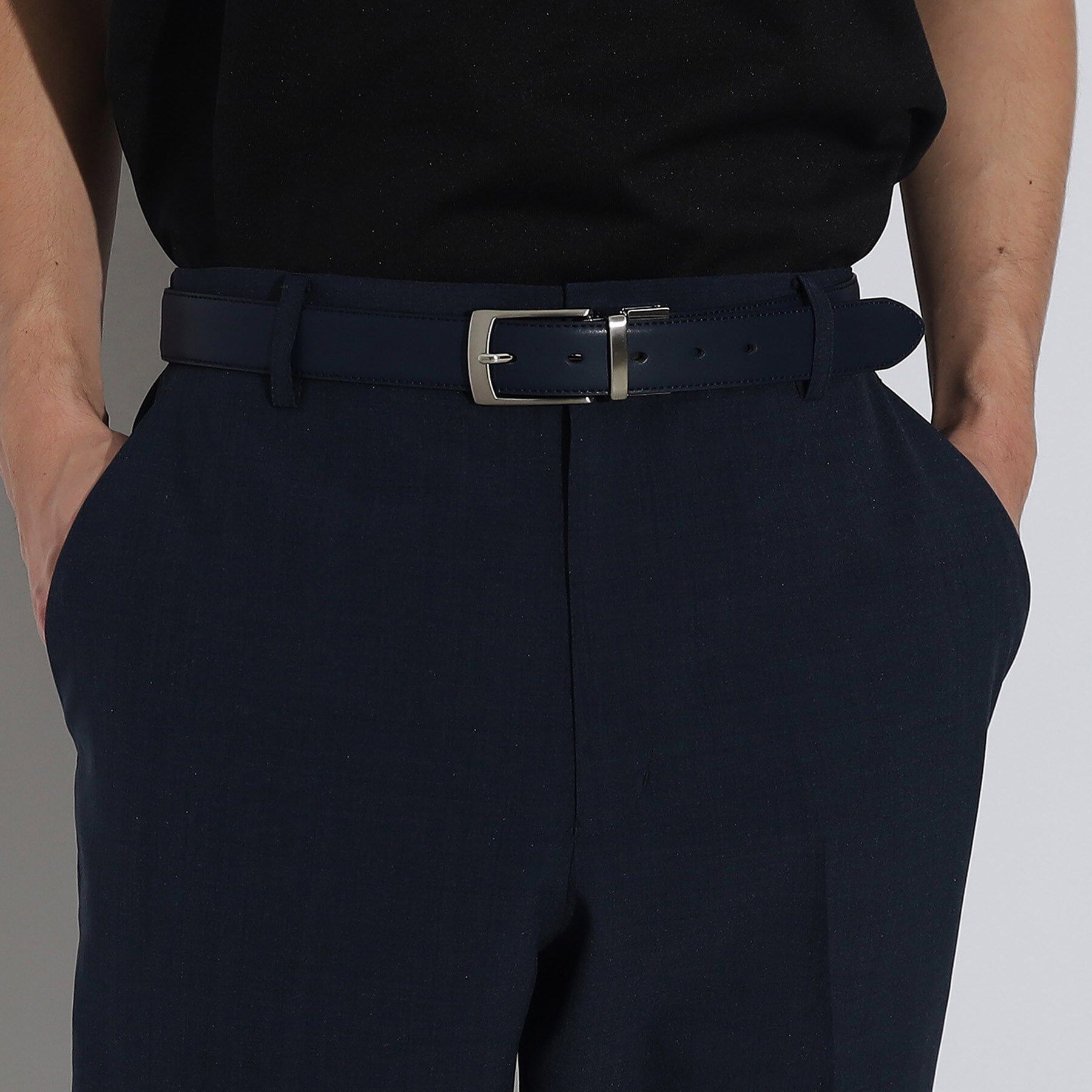 tk.TAKEO KIKUCHI「レザーリバーシブルベルト」|ベルト|