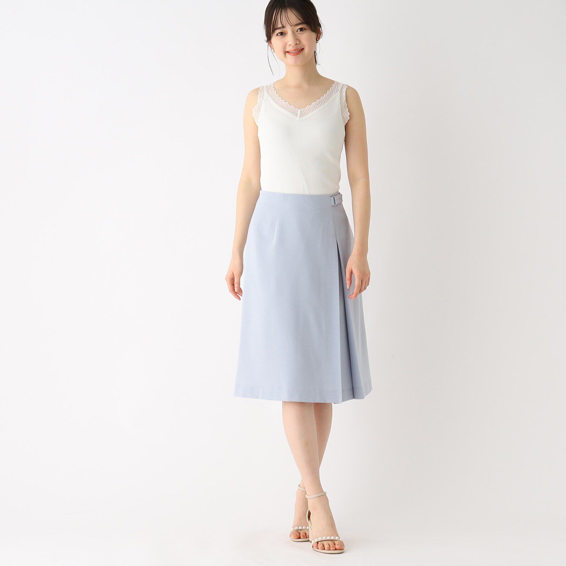 index「前後2WAYレースタンクトップ【洗濯機洗い可】」|キャミソール|