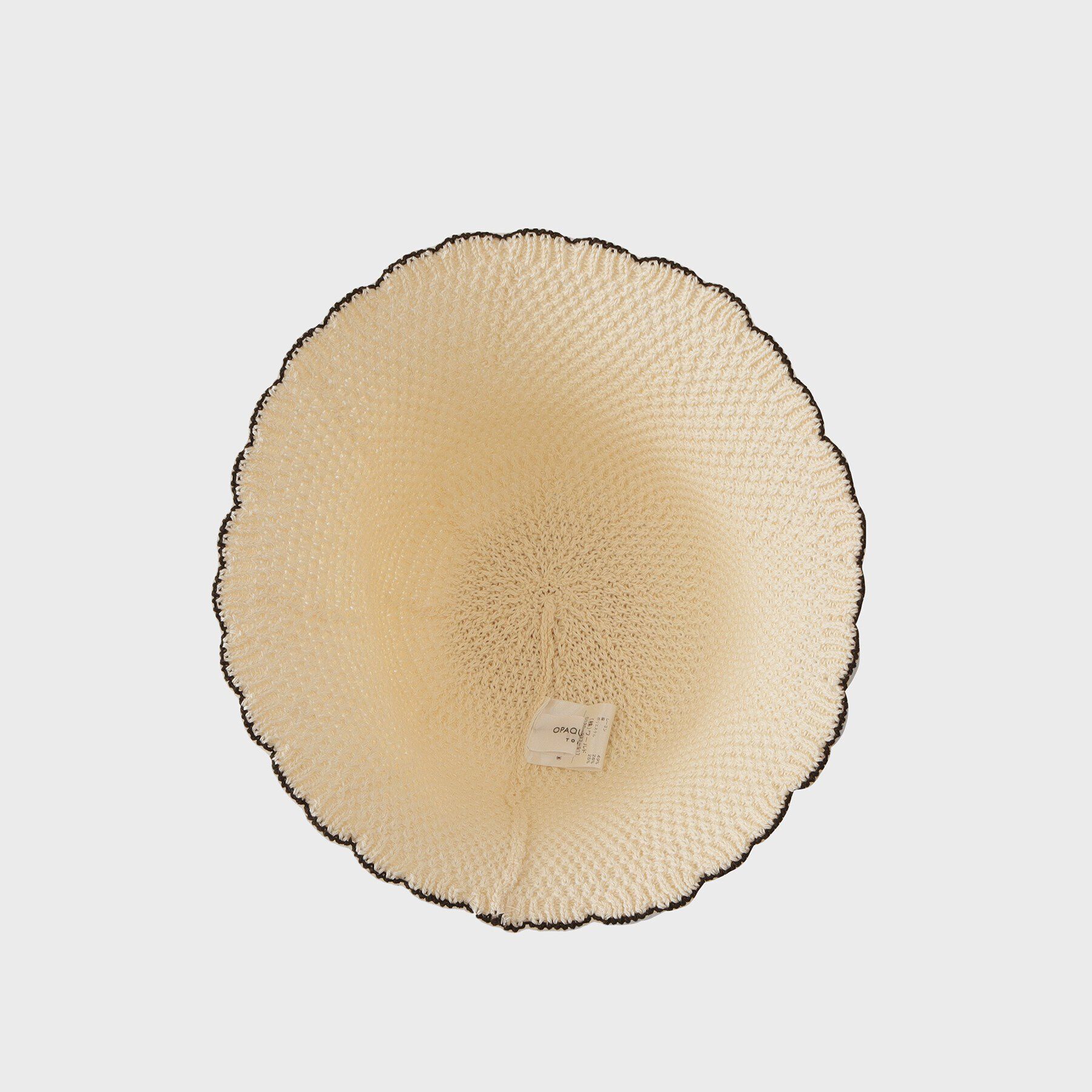 OPAQUE.CLIP「スカラップバケットハット」|ハット|