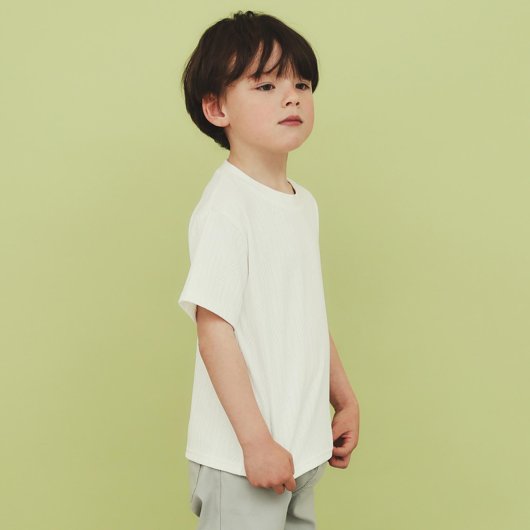 THE SHOP TK「【110－150】リンクス半袖Tシャツ/パパとおそろい・洗濯機OK」|Tシャツ・カットソー|