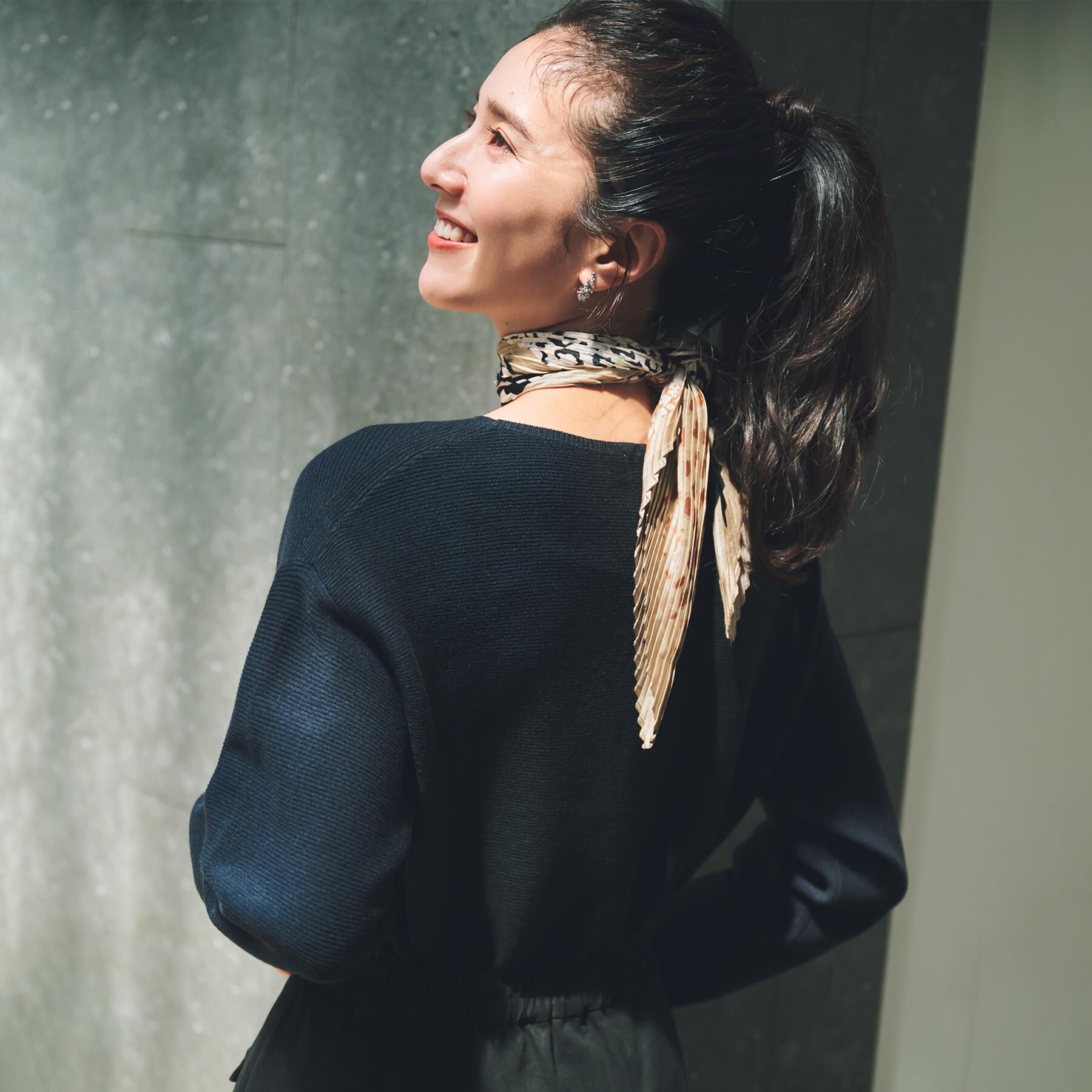 THE SHOP TK「【S-XLサイズ/選べる7色】どこから見ても美しい ガーターニット/毛玉になりにくい/洗濯機OK」|ニット・セーター|