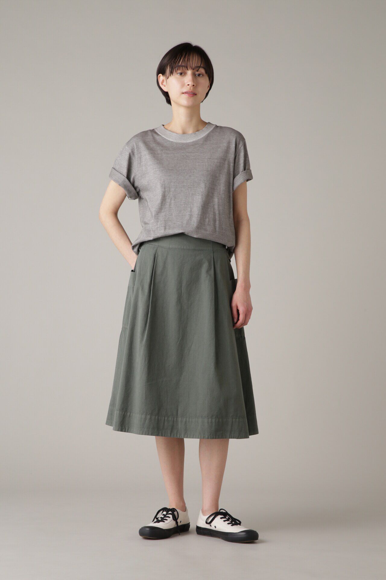 MHL.「RECYCLED COTTON JERSEY」|Tシャツ・カットソー|