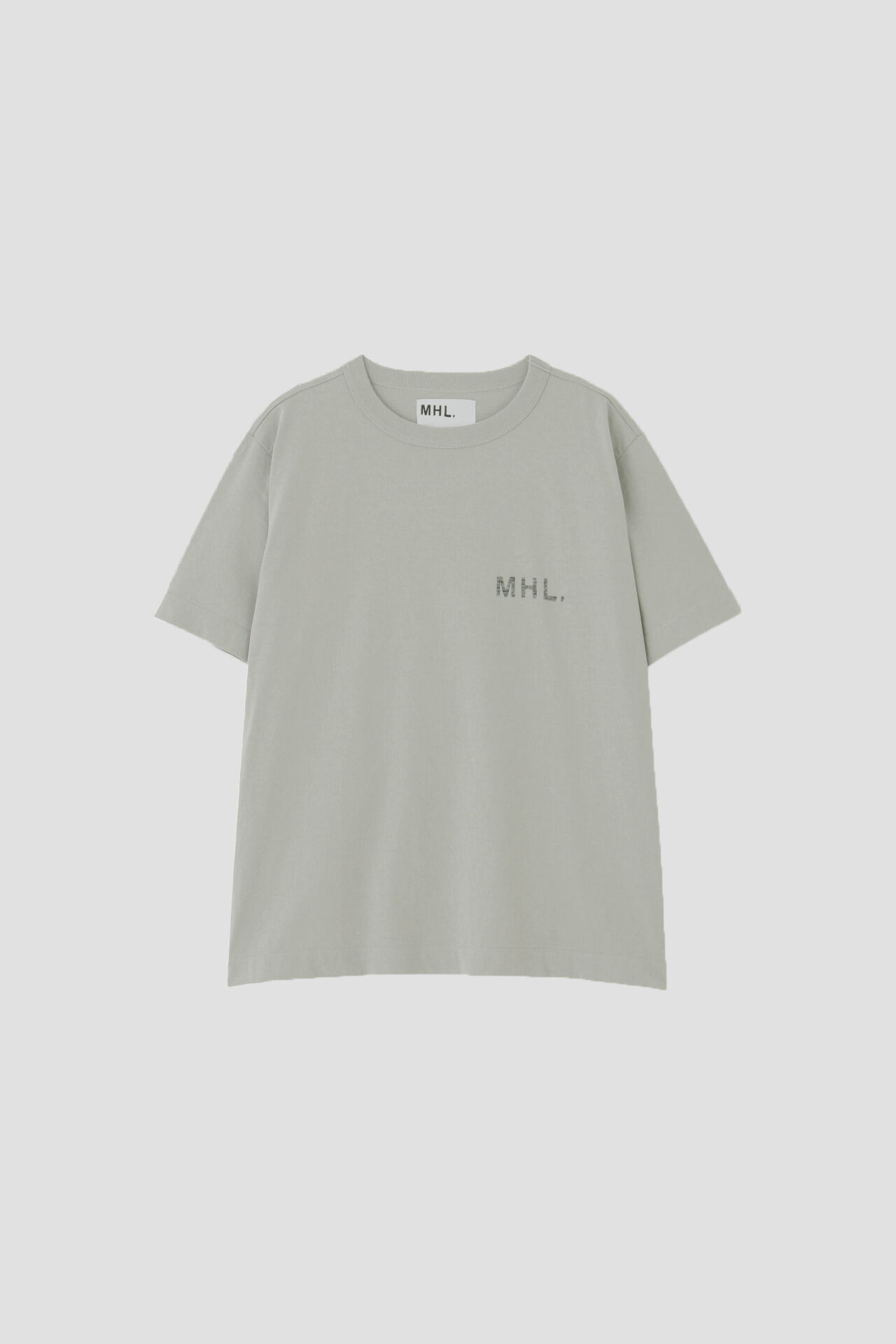 MHL.「FADED PRINTED COTTON JERSEY」|Tシャツ・カットソー|
