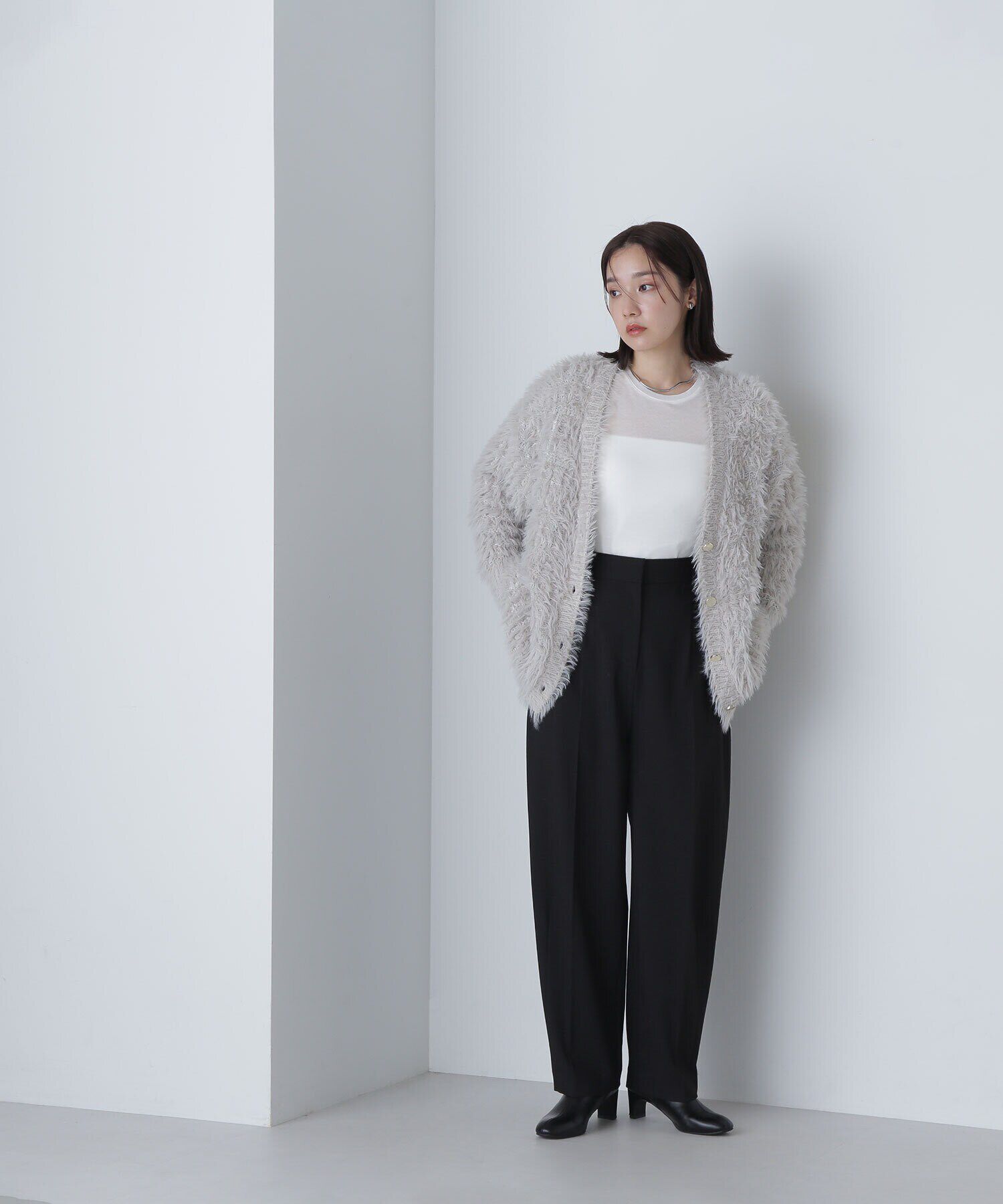  「スリムバレルラインパンツ」|その他|