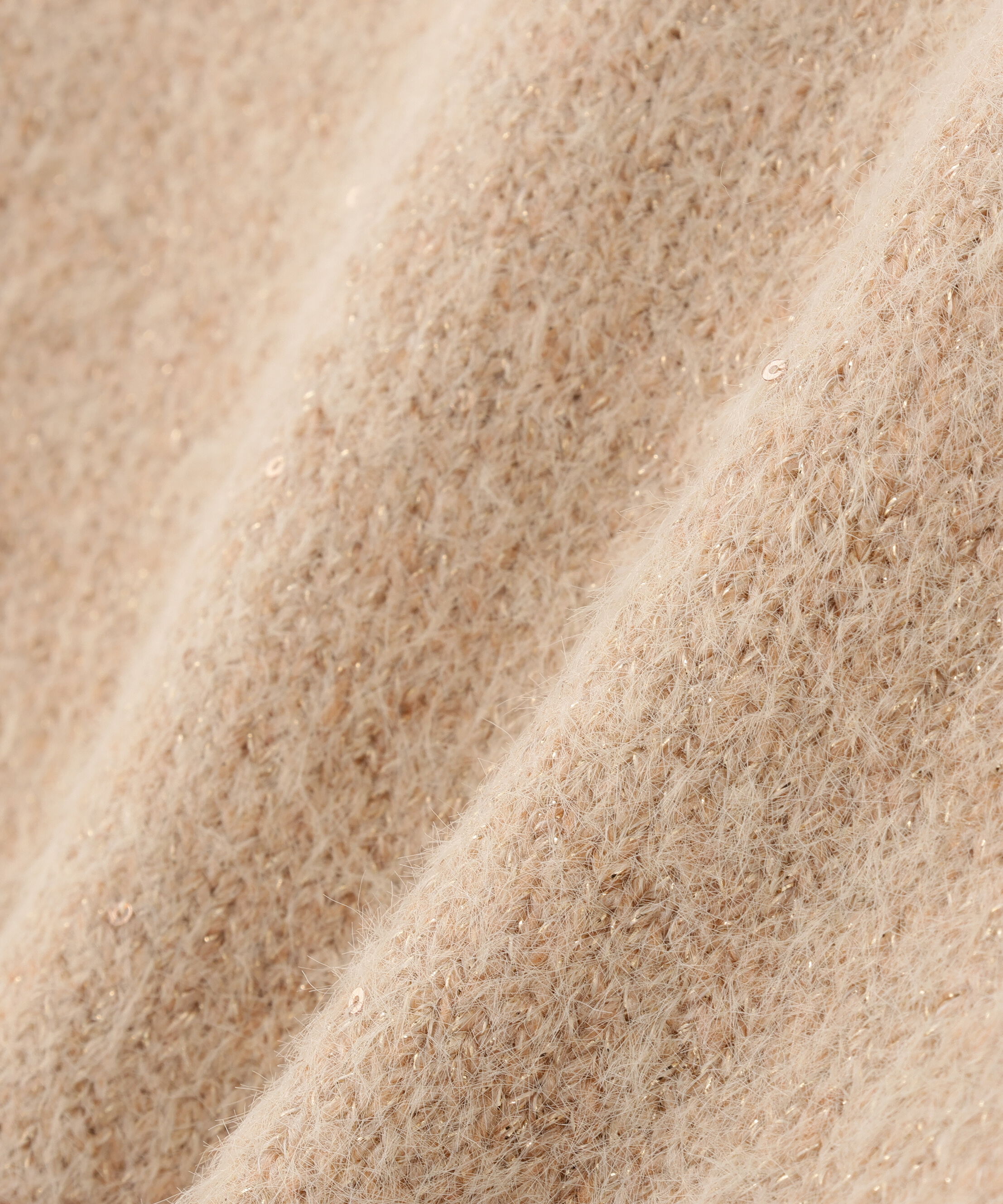  「スパンコールフェザーラメニット」|ニット・セーター|