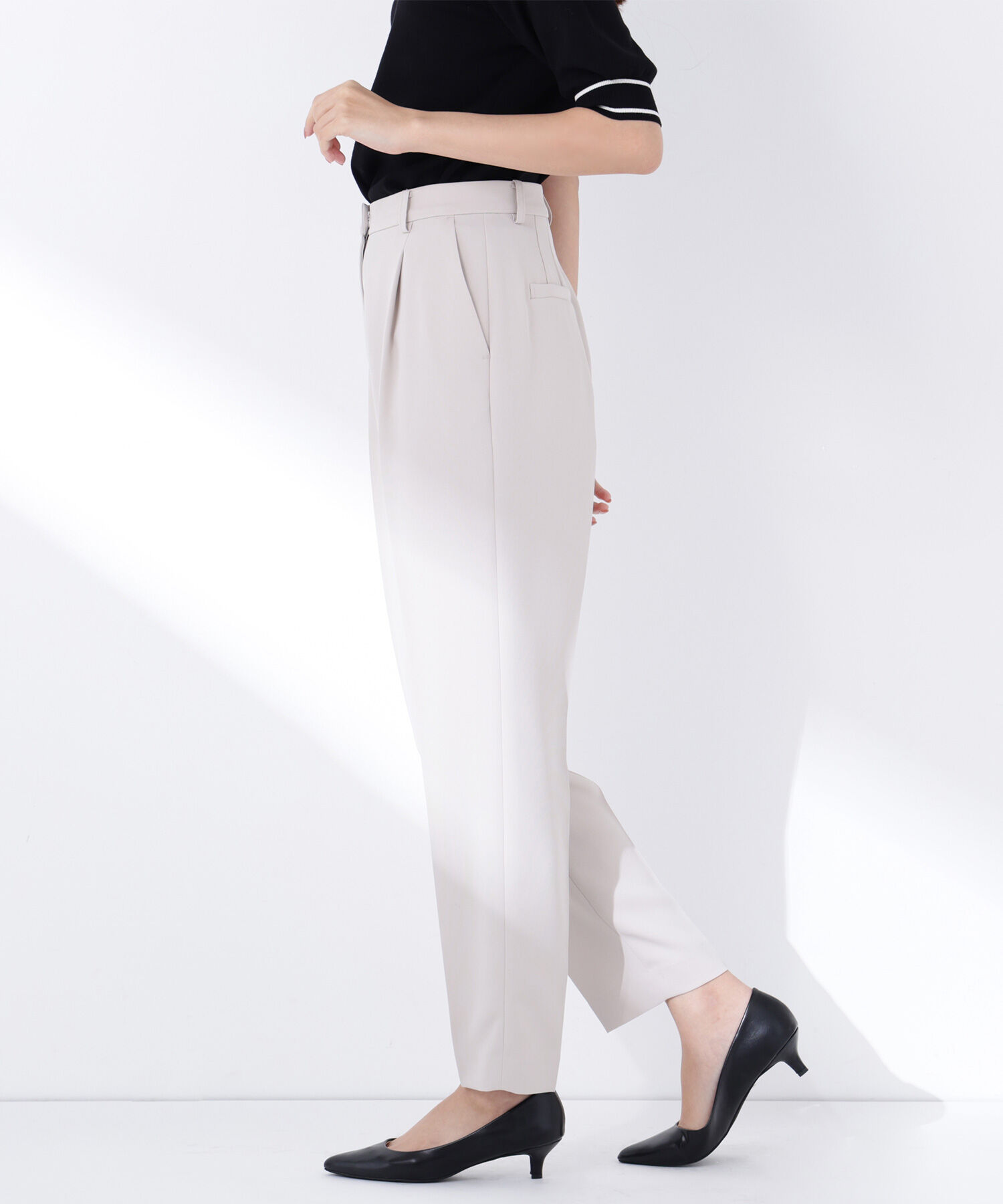  「ドビーツイル SETUP テーパードパンツ」|その他|